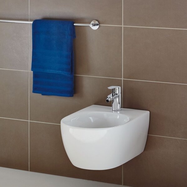 Grohe Eurostyle Cosmopolitan baterie bideu stativ StarLight Chrome 33565002
