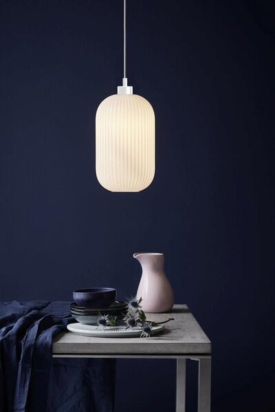 Nordlux Milford lampă suspendată 1x40 W alb-opal 46573001