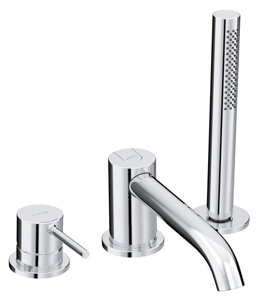 Kludi Bozz baterie cadă-duș cadă crom 384480576