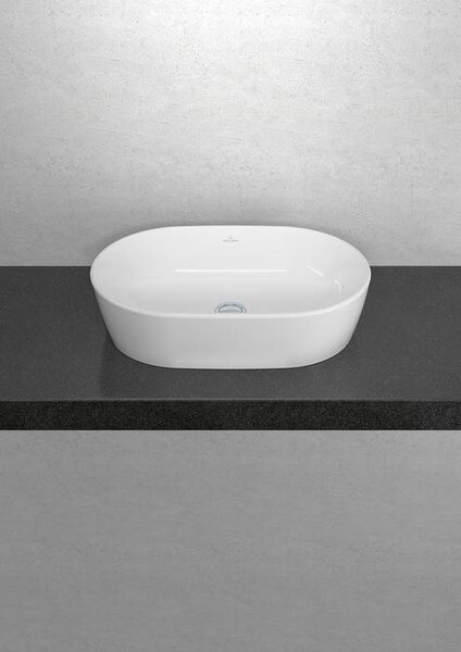 Villeroy & Boch Architectura lavoar 60x40 cm ovale de blat alb luciu 5A266001
