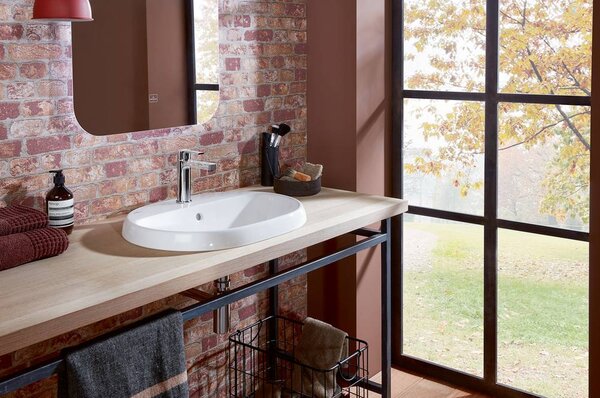 Villeroy & Boch Architectura lavoar 60x45 cm ovale încastrat alb luciu 5A666001