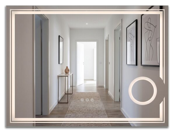 Oglindă LED 80x60cm HAVEN