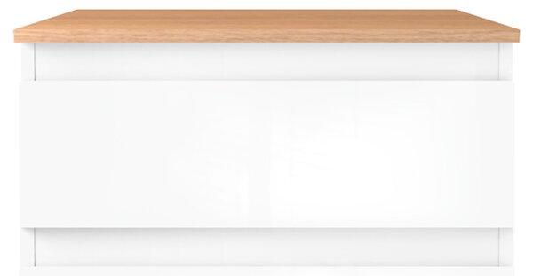 Oltens Vernal dulap 60x45.6x47 cm sub chiuveta pe perete alb 60002000