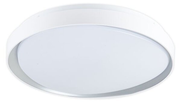 Plafonieră LED Klausen Uranus 40cm, 30W, Telecomandă, Dimabilă, Lumină Reglabilă Caldă Neutră Rece, Design Modern Alb, Ideală Living Dormitor, IP21