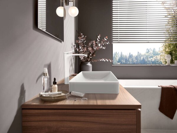 Hansgrohe Vivenis baterie lavoar stativ alb 75040700