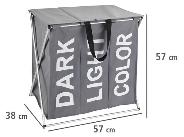 Wenko Trio coș rufe 62092100
