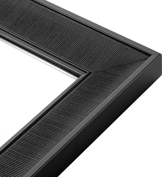 Ars Longa Paris oglindă 52.2x142.2 cm dreptunghiular negru PARIS40130-C