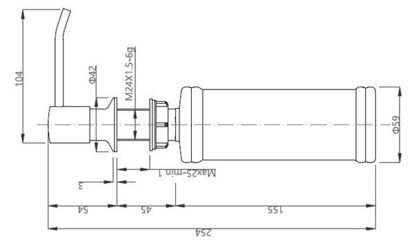Quadron Keira dozator de lichid || MFS1001GR