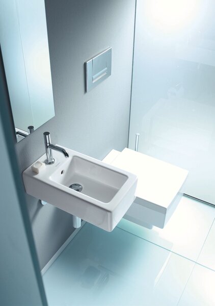 Duravit Vero lavoar 45x25 cm dreptunghiular clasică alb luciu 0702250000