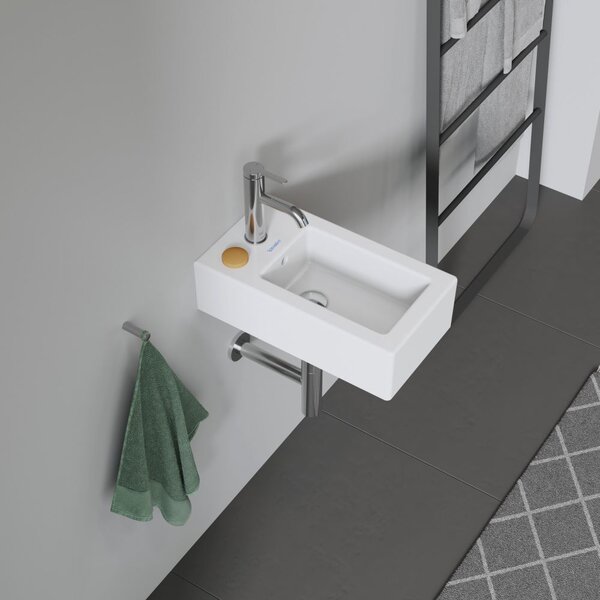 Duravit Vero lavoar 45x25 cm dreptunghiular clasică alb luciu 0702250000