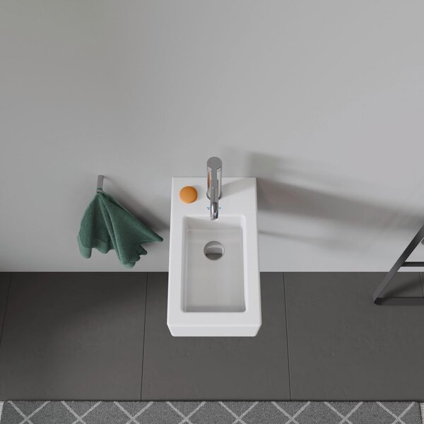 Duravit Vero lavoar 45x25 cm dreptunghiular clasică alb luciu 0702250000