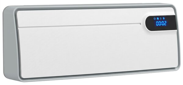 HOMCOM Aerotermă de perete ceramică 2000W cu telecomandă și WiFi, alb | Aosom Romania