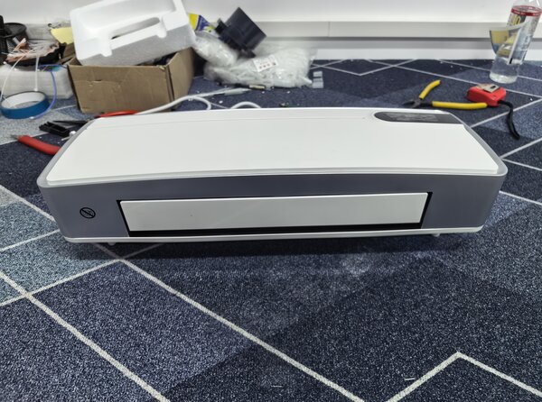 HOMCOM Aerotermă de perete ceramică 2000W cu telecomandă și WiFi, alb | Aosom Romania