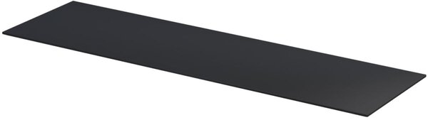 Oristo Uni blat 159.6x45.9 cm negru OR00-BU-160-8