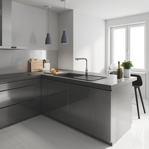 Grohe K400 chiuvetă din granit 100x50 cm negru 31641AP0