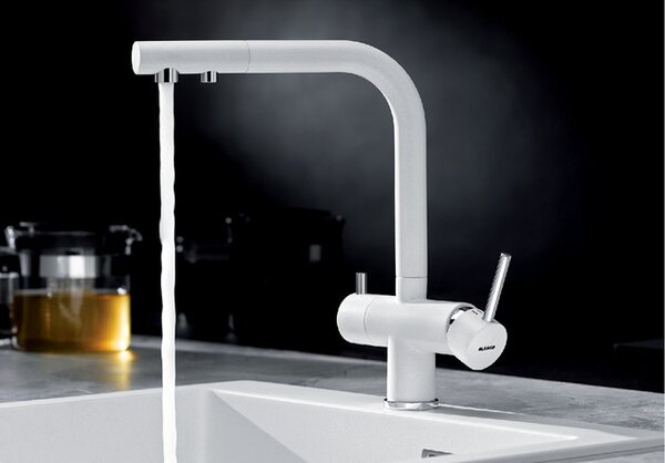 Blanco Fontas II baterie bucătărie pe picior crom-alb 523134