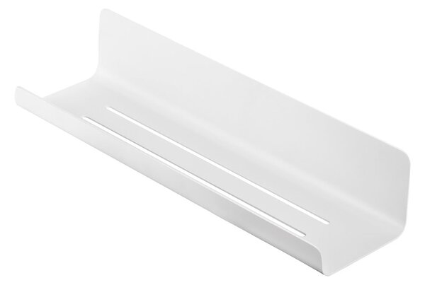 Raft pentru baie alb de montat pe perete din oțel inoxidabil Modo – Blomus
