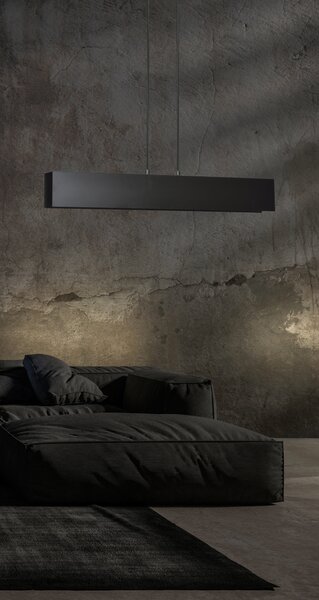 Emibig Gentor lampă suspendată 3x15 W negru 672/3