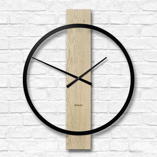 DUBLEZ | Ceas de perete minimalist - Circle Line