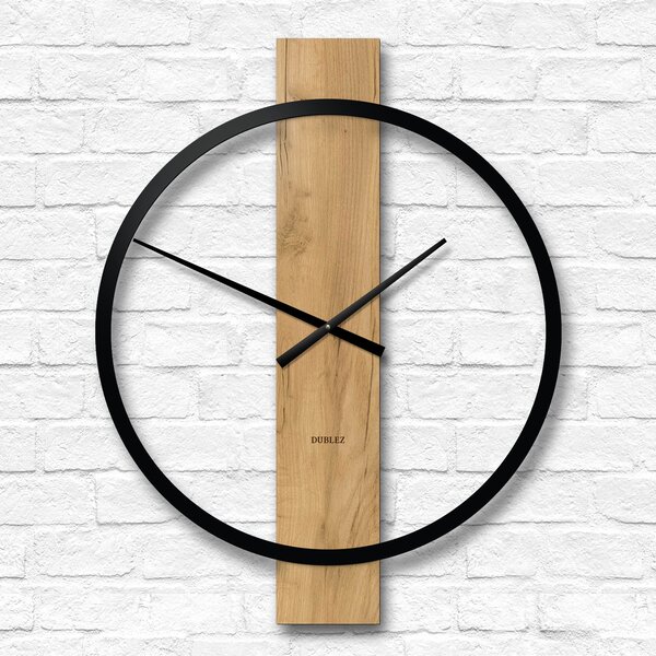 DUBLEZ | Ceas de perete minimalist - Circle Line