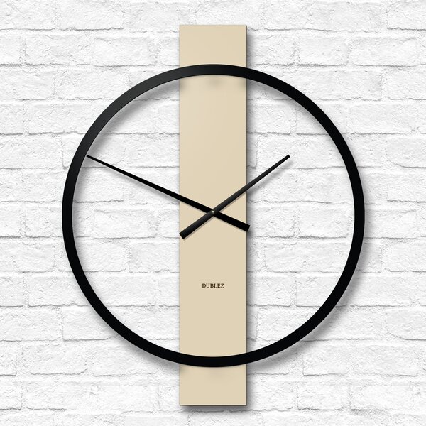 DUBLEZ | Ceas de perete minimalist - Circle Line