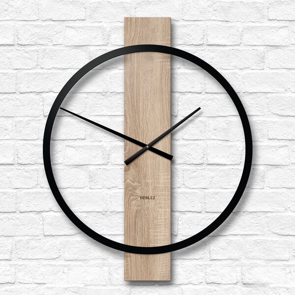 DUBLEZ | Ceas de perete minimalist - Circle Line