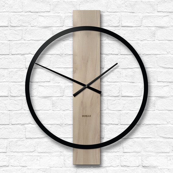 DUBLEZ | Ceas de perete minimalist - Circle Line