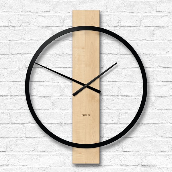 DUBLEZ | Ceas de perete minimalist - Circle Line