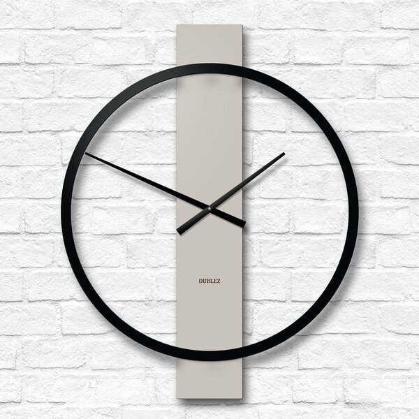 DUBLEZ | Ceas de perete minimalist - Circle Line