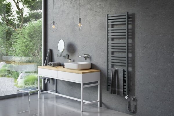 Excellent Horos calorifer de baie decorativ 146x50 cm gri GREX.HO146.GR