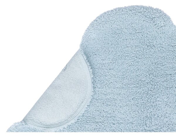Covor pentru copii albastru deschis lavabil/țesut manual din bumbac 70x100 cm Mini Dream – Lorena Canals