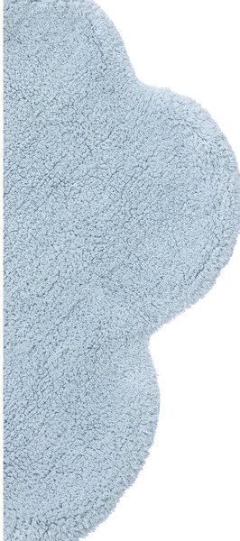 Covor pentru copii albastru deschis lavabil/țesut manual din bumbac 70x100 cm Mini Dream – Lorena Canals