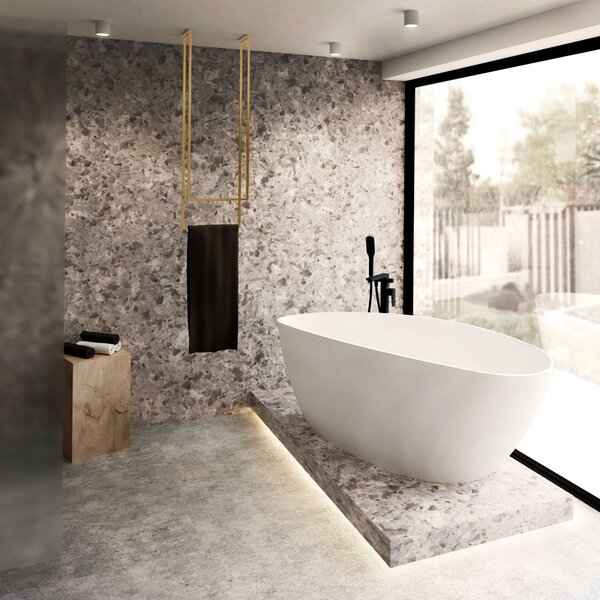 Baltica Design Widar suport prosop auriu 5904107905426