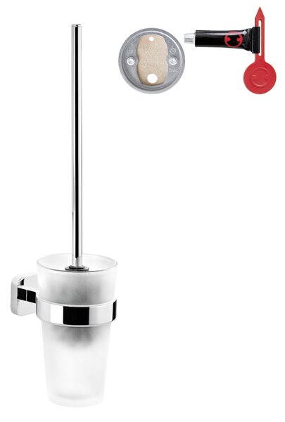 Tesa Elegaant perie de toaletă lipit crom 40430-00000-00