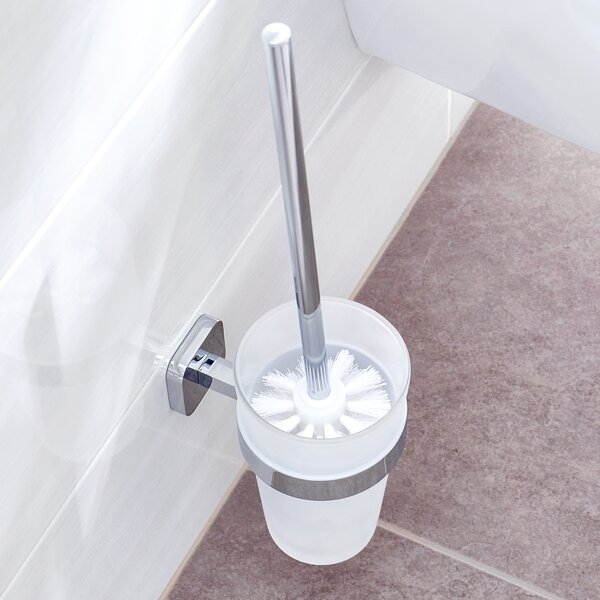 Tesa Elegaant perie de toaletă lipit crom 40430-00000-00