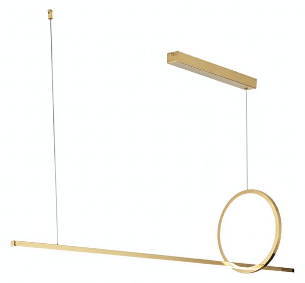 Lampa LED LHJ111-CP C BRUSH GOLD