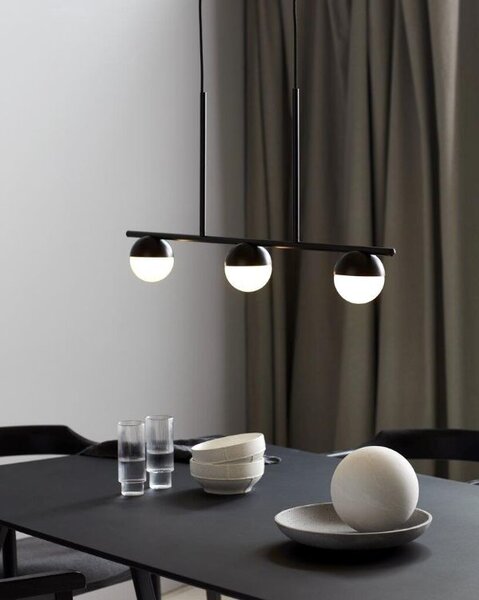Nordlux Contina lampă suspendată 3x5 W negru 2010953003