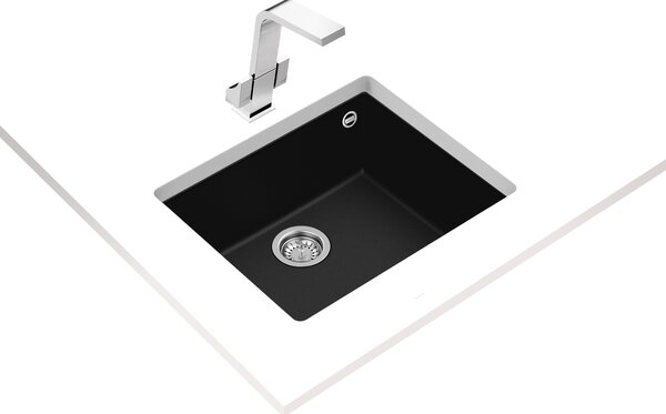 Teka Square chiuveta tegranit 54x44 cm negru 115230020