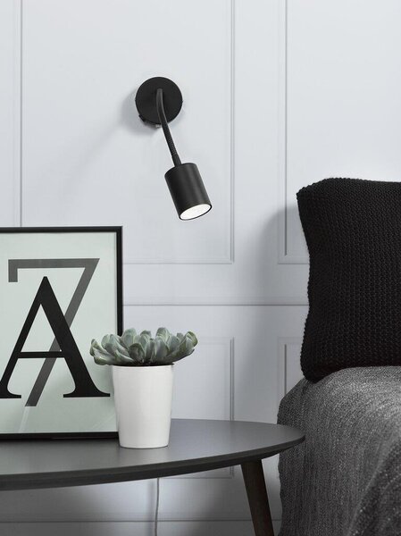 Nordlux Explore lampă de perete 1x7 W negru 2113261003