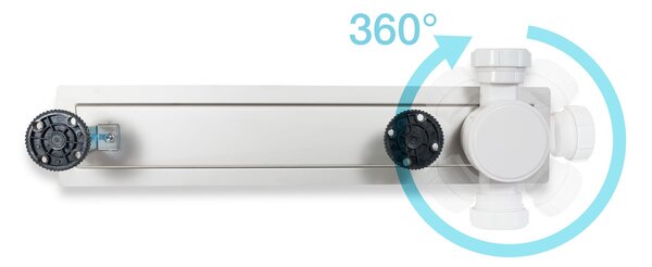 Balneo Side-Drain rigolă duș 60 cm oţel SD600
