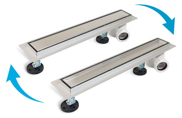 Balneo Side-Drain rigolă duș 60 cm oţel SD600