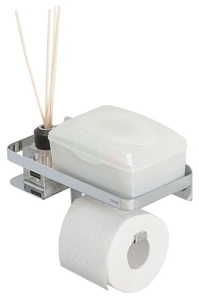 Tiger Caddy suport pentru hârtie igienică crom 1401430346