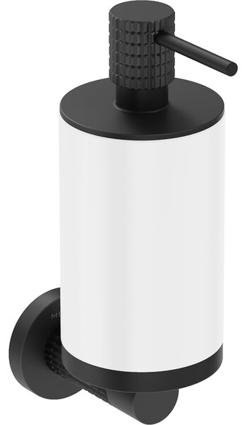 Mexen Triv, dozator de săpun de perete, alb / negru mat, 70A33058-70W