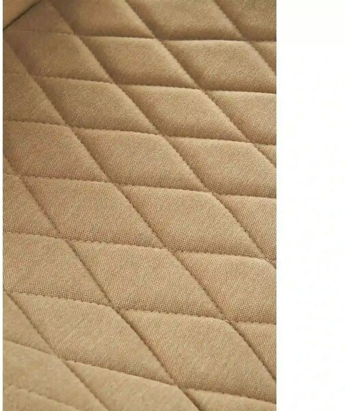 Scaun K360 bej/negru, stofa clasica/metal, 51x64x90 cm