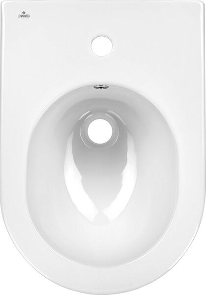 Deante Peonia, bideu suspendat 51x36 cm Rimfree, alb, CDE_6BPW