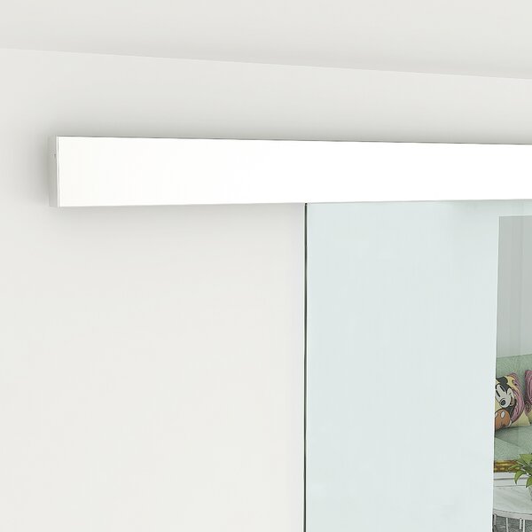 Homcom Usa Glisanta din Sticla pentru Interior, 210x75cm | Aosom Ro