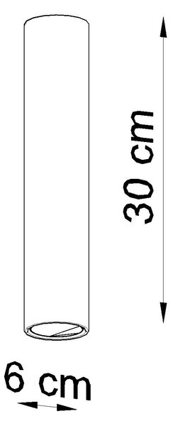 Sollux Lighting Lagos lampă de tavan 1x40 W alb SL.0435