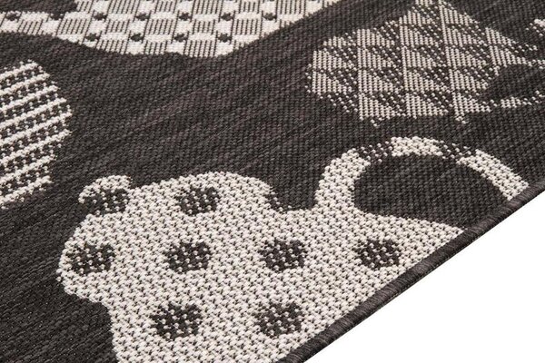 Covor Bucatarie, Flex 19056 80, Gri, Antiderapant 75x200 cm 75x200