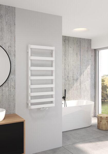 Oltens Varme calorifer de baie scară 108.5x50 cm alb 55001000