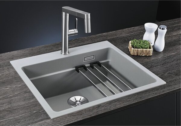 Blanco Etagon 6 chiuvetă din granit 60x51 cm negru 525890